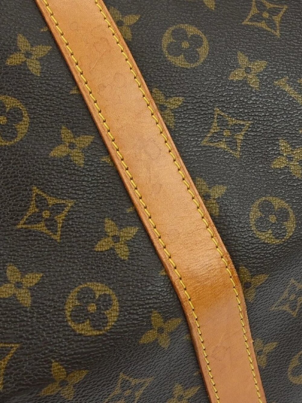 LOUIS VUITTON MONOGRAM KEEPALL BANDOULIERE 60 BAG - Picture 7 of 16